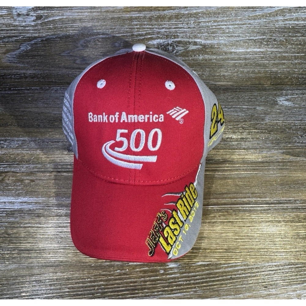 2015 Jeff Gordon 24 "Last Ride" BofA 500 Hendrick Motorsports Cap Hat NWOT